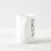 Gebote wie unsere Mamas Porzellantasse (Rückseite)