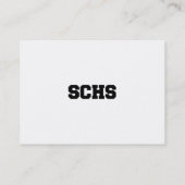 Gebotene Eintrittskarte für das arabische Rote Gol Visitenkarte (Rückseite)