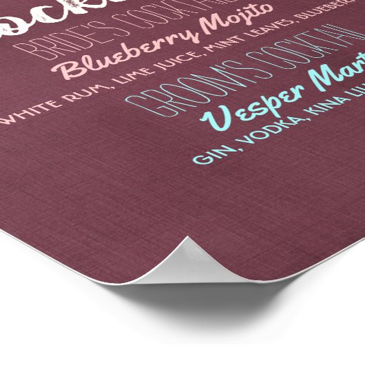 Gebotene goldene Rose - Geborgenes Menü Poster (Ecke)