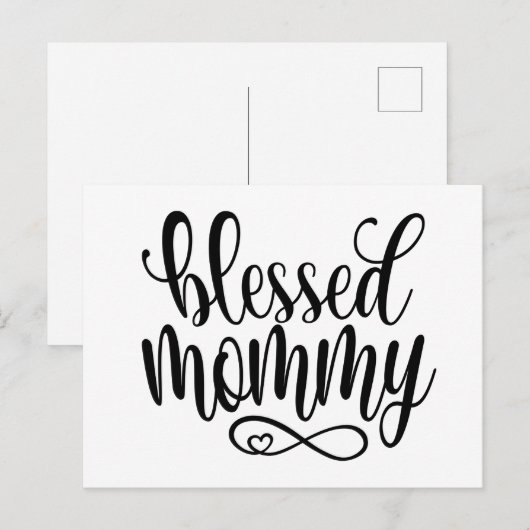 Gebotses Mama-Muttertagsangebot | Postkarte (Vorne/Hinten)