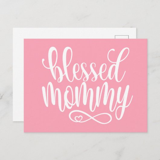 Gebotses Mama-Muttertagsangebot | Postkarte (Vorne/Hinten)