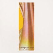 gebrannt yogamatte (Vorderseite)