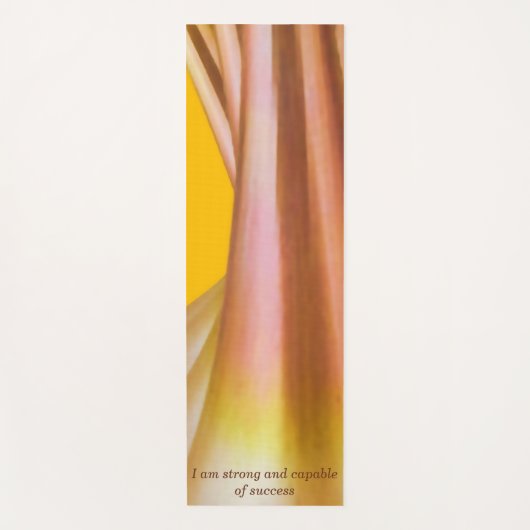 gebrannt yogamatte (Vorderseite)