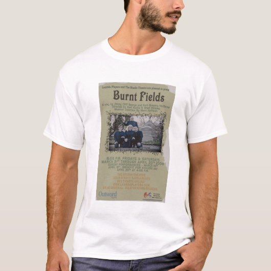Gebrannte Felder T-Shirt (Vorderseite)