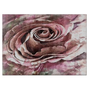 Gebrannte Korallen und Wüstennebel künstlerische R Schneidebrett