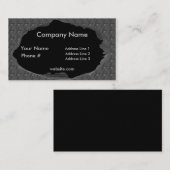 Gebrannte Metallplattengeschäfts-Visitenkarte Visitenkarte (Vorne/Hinten)