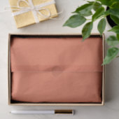 Gebrannte Siena Seidenpapier (Geschenk)