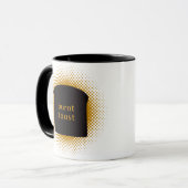 Gebrannte Toast-Tasse Tasse (Vorderseite Links)