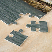 Gebrannter Insel-Leuchtturm, Maine-Puzzlespiel Puzzle (Seite)