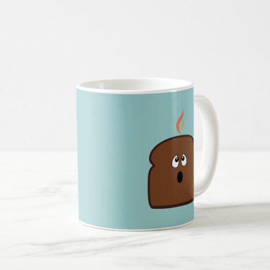 Gebrannter Toast Kaffeetasse (VorderseiteRechts)
