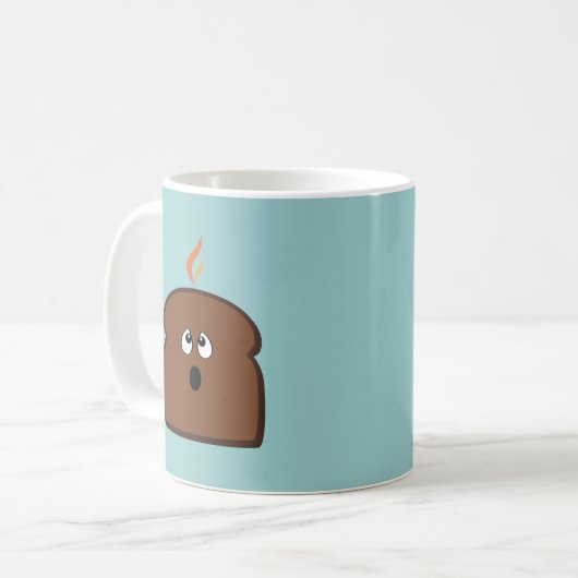 Gebrannter Toast Kaffeetasse (Vorderseite Links)