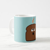 Gebrannter Toast Kaffeetasse (Vorderseite Links)