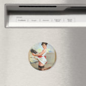 gebranntes Button Magnet (In Situ (Geschirrspüler))