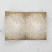 Gebranntes Pergament Karte (Innenseite)