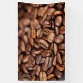 Gebratene Kaffeebohnen Banner (Vertikal)