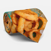 Gebratene Zwiebel-Ringe Krawatte (Gerollt)