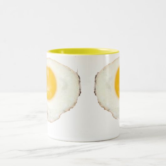 Gebratener Eierbecher Zweifarbige Tasse (Mittel)