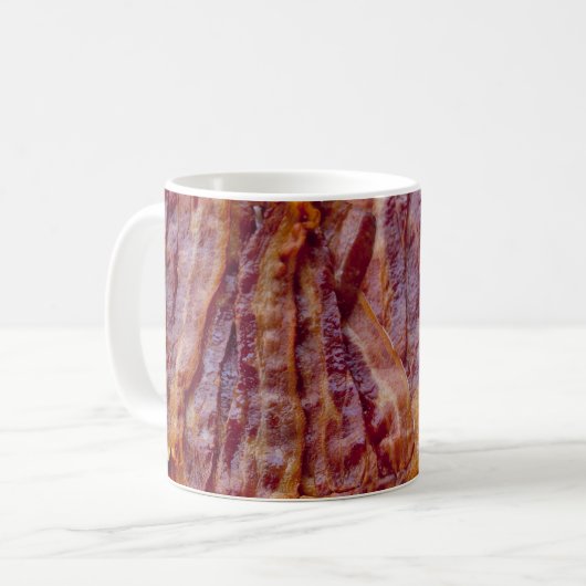 Gebratener Speck Kaffeetasse (Vorderseite Links)