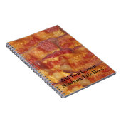 Gebratener Speckstreifen Notizblock (Rechte Seite)