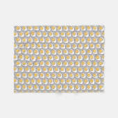 gebratenes Ei Fleecedecke (Vorderseite (Horizontal))