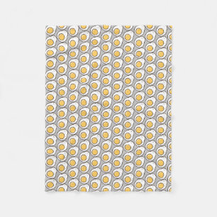 gebratenes Ei Fleecedecke