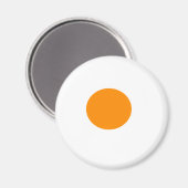 gebratenes Ei Magnet (Vorderseite/Rückseite)