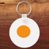 gebratenes Ei Schlüsselanhänger (Vorderseite)