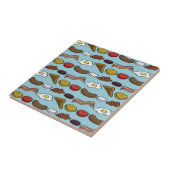 Gebratenes Frühstück Fliese (Seite)