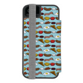 Gebratenes Frühstück Incipio iPhone Geldbeutel-Hülle (Folio Rückseite)