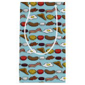 Gebratenes Frühstück Kleine Geschenktüte (Vorderseite)