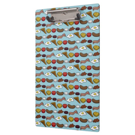 Gebratenes Frühstück Klemmbrett (Links)