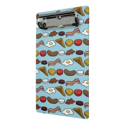 Gebratenes Frühstück Mini Klemmbrett (Gewinkelt2)