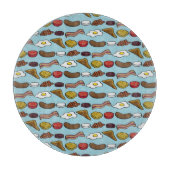 Gebratenes Frühstück Schneidebrett (Vorderseite)