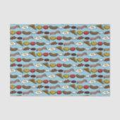 Gebratenes Frühstück Seidenpapier (Vorderseite)