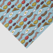 Gebratenes Frühstück Seidenpapier (Ausschnitt)