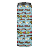 Gebratenes Frühstück Thermosbecher (Rückseite)