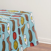 Gebratenes Frühstück Tischdecke (Beispiel)
