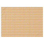 Gebratenes Hot-Dog-Muster Tischdecke (Vorderseite (Horizontal))