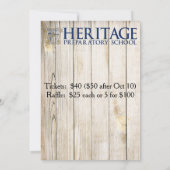 Gebratenes Huhn-Abendessen-Party Einladungen (Rückseite)