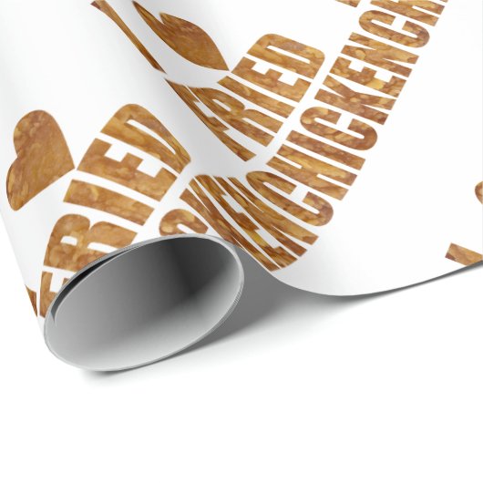 Gebratenes Huhn der Liebe I Geschenkpapier (Rolleneckpunkt)