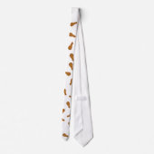 Gebratenes Huhn-Krawatte Krawatte (Rückseite)
