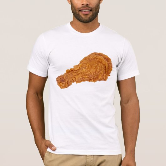 Gebratenes Huhn T-Shirt (Vorderseite)