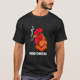 Gebratenes rauchendes Huhn  Bring deinen Humormodu T-Shirt
