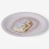 Gebräuchliche Gebärdensprache Pappteller (Schrägansicht)