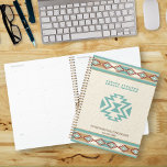 Gebräuchliche Sitten der Stämme im Südwesten Bohas Planer<br><div class="desc">Southwestern boho Stammesvölker Muster individuelle Name-Planer,  macht ein schönes Geschenk als Bürogeschenk,  ein Geschenk für einen Schüler oder andere.</div>