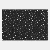 Gebräuchliches Muster in Rot und Weiß Geschenkpapier Set (Vorderseite 2)