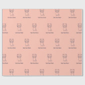 GEBRAUCHS-MASCHINE KITTEN-Wrapper Geschenkpapier (Flach)