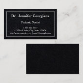 Gebrauchskarte für Kinder Visitenkarte (Vorne/Hinten)