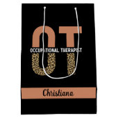 Gebrauchstherapeut für den Spezialberuf OT-Wertgut Mittlere Geschenktüte (Rückseite)