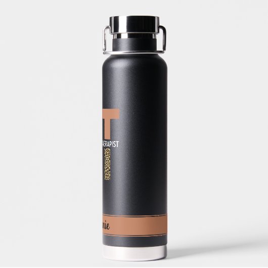 Gebrauchstherapeut für den Spezialberuf OT-Wertgut Trinkflasche (Rückseite)